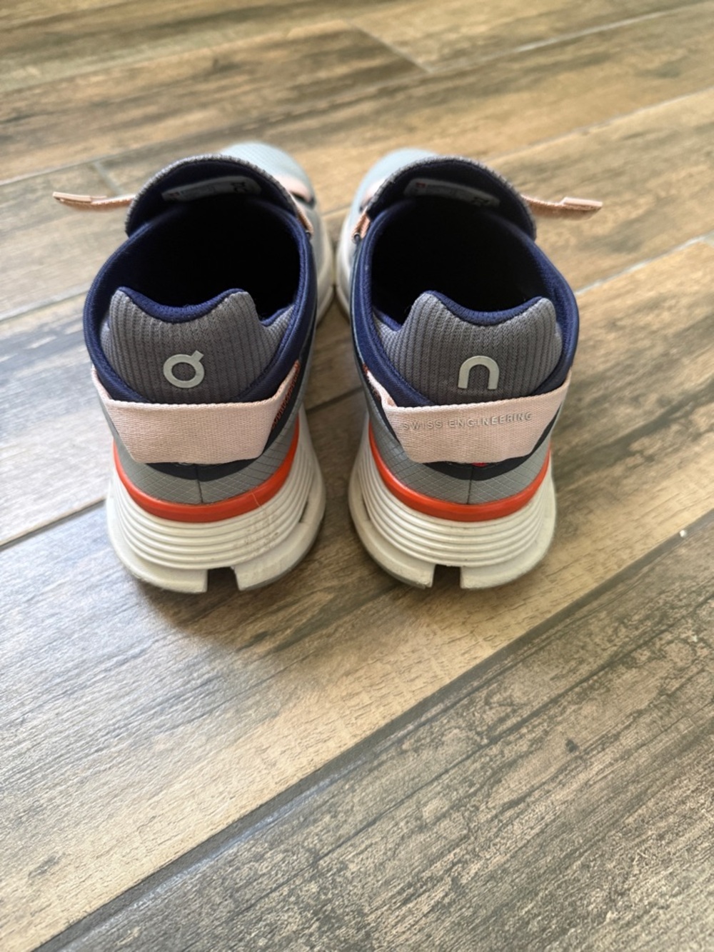 On Cloud Women’s Grey & Pink CloudTec Strap Sneakers - Picture 2 of 4